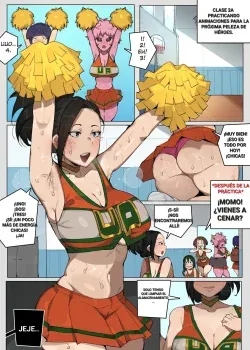 Secret Cheerleading Practice